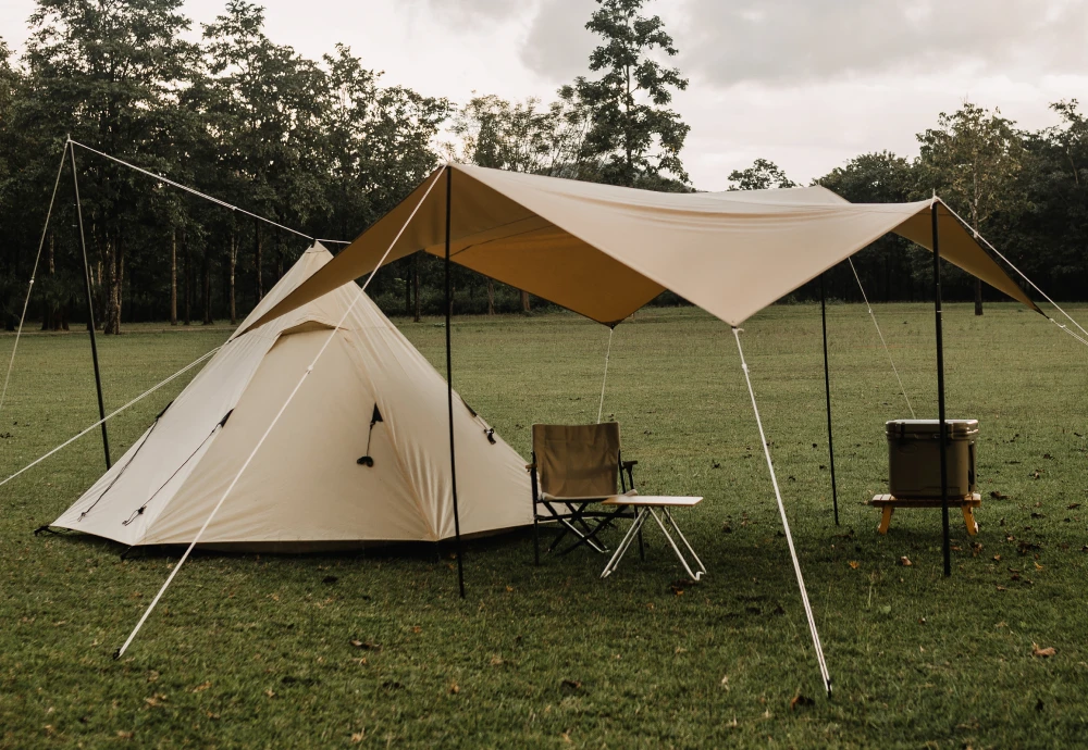 backyard teepee